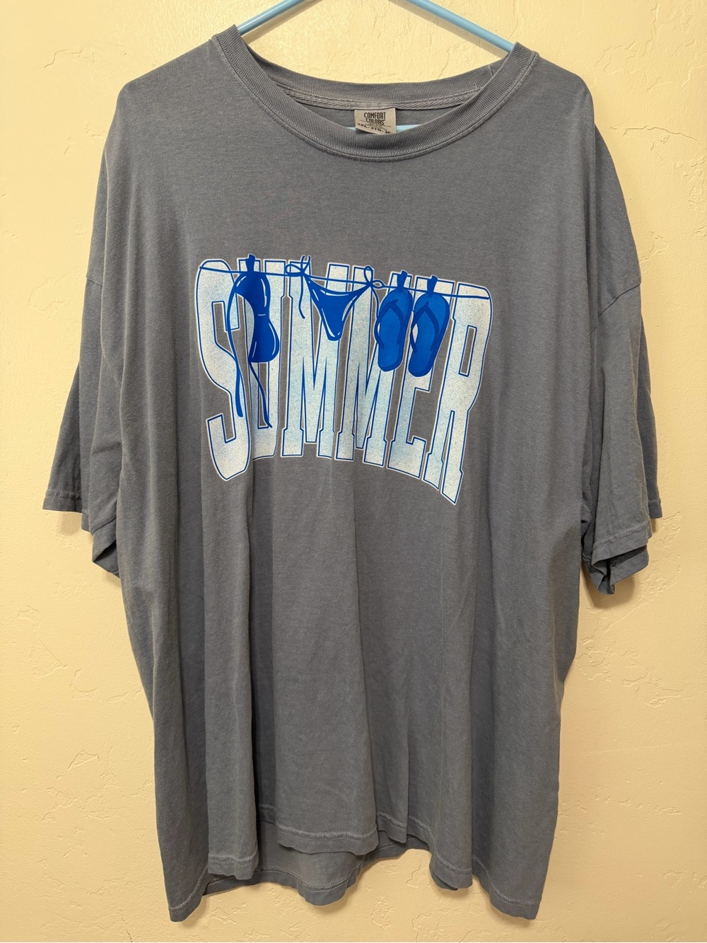 ‘Summer’ Comfort Colors Graphic Tee - 3X